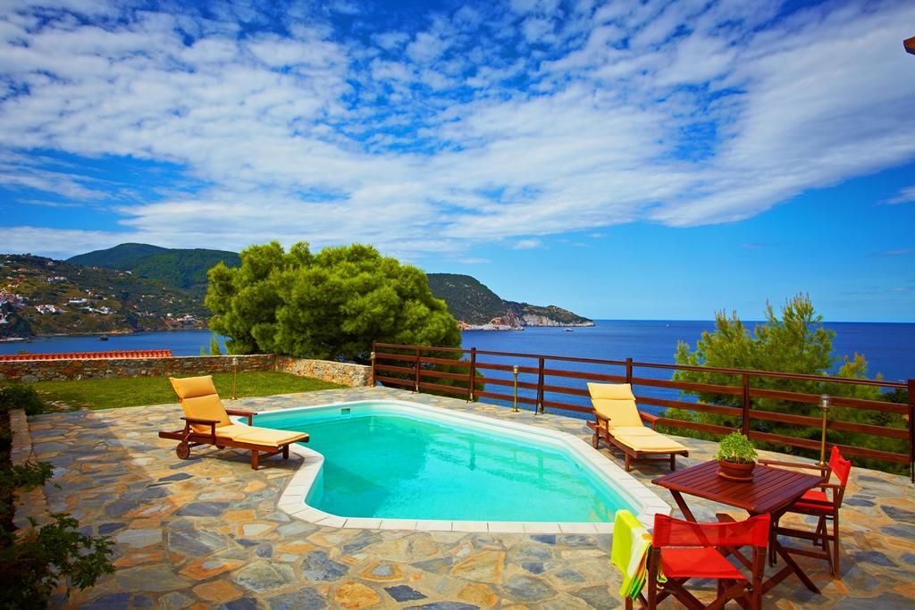 Porto Skopelos Villas Eksteriør billede