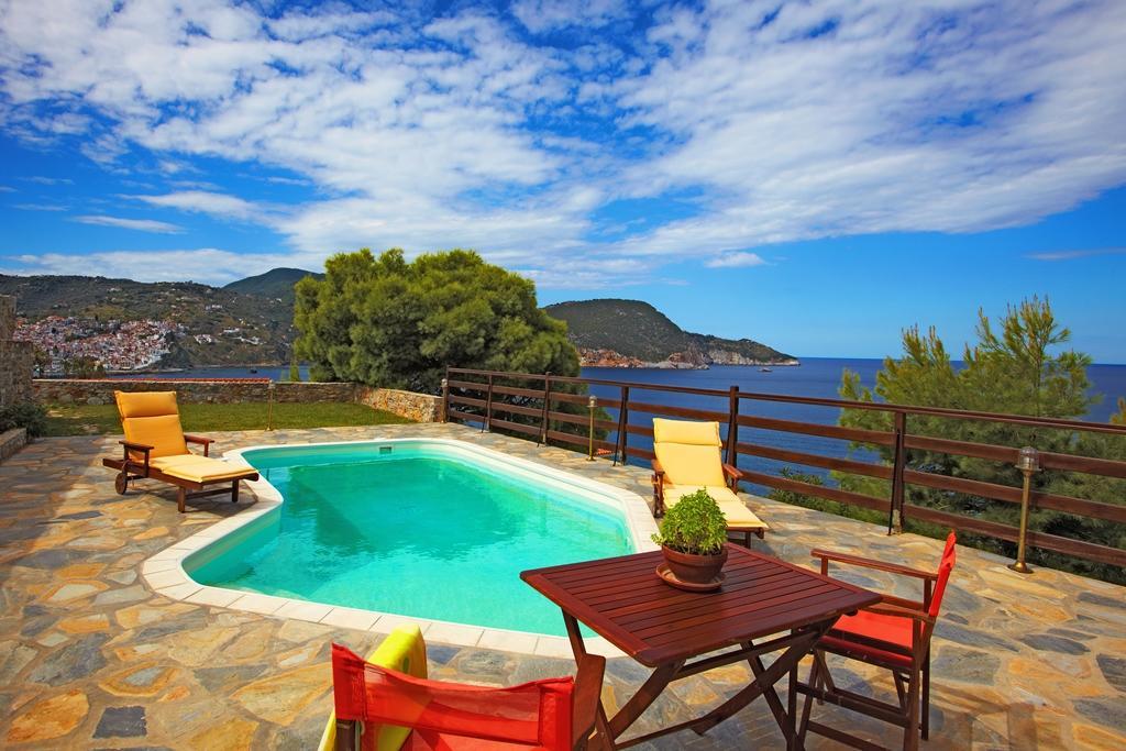 Porto Skopelos Villas Eksteriør billede